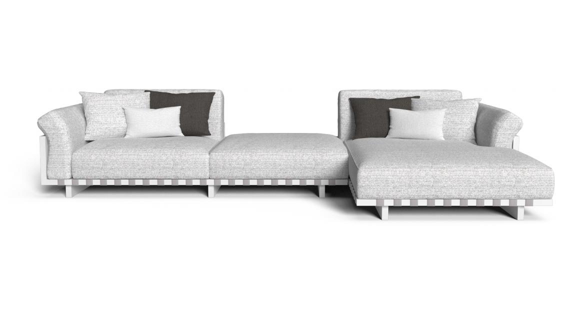 Argo//Alu Modulares Sofa