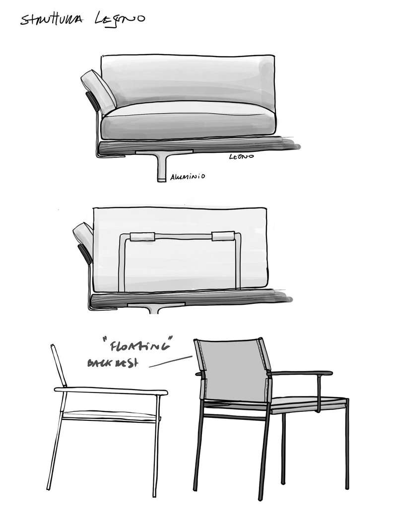 Christophe Pillet's sketch