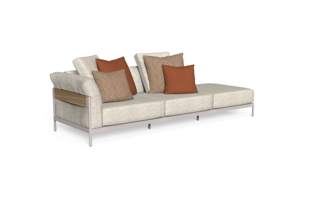 SOFA DX + POUF SX LARGE