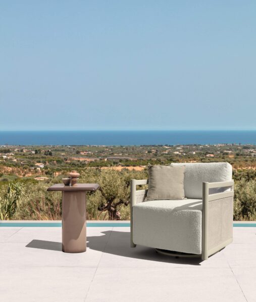Edwin//Alu Sessel Living Drehbar 0