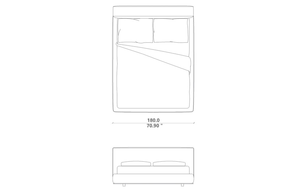 GLBED160 Letto 160x200